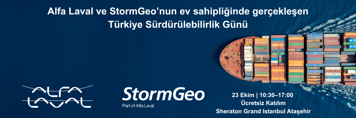 Sustainability Day Turkiye hosted by Alfa Laval and StormGeo (1200 x 400 px)