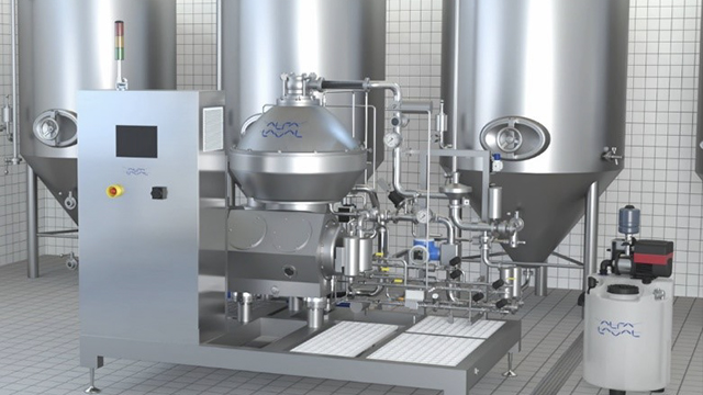 A machine with large silver tanks Description automatically generated with medium confidence