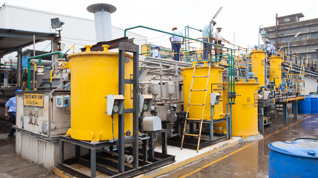 équipement ZLD de Galaxy Surfactants, India, industrie chimique 