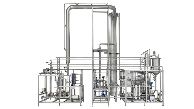 Fully automatic beer dealcoholization module