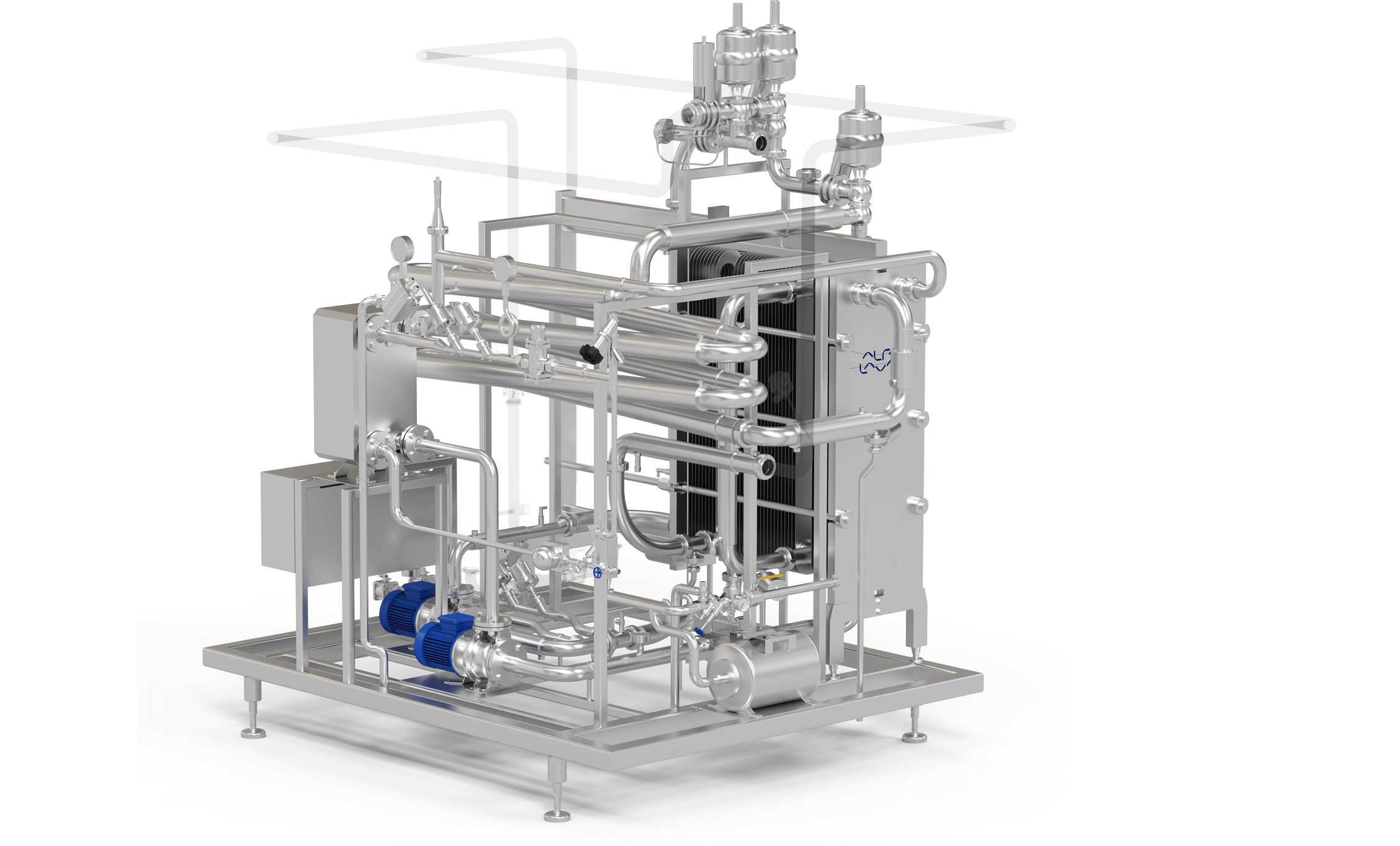 Pasteurization in margarine production